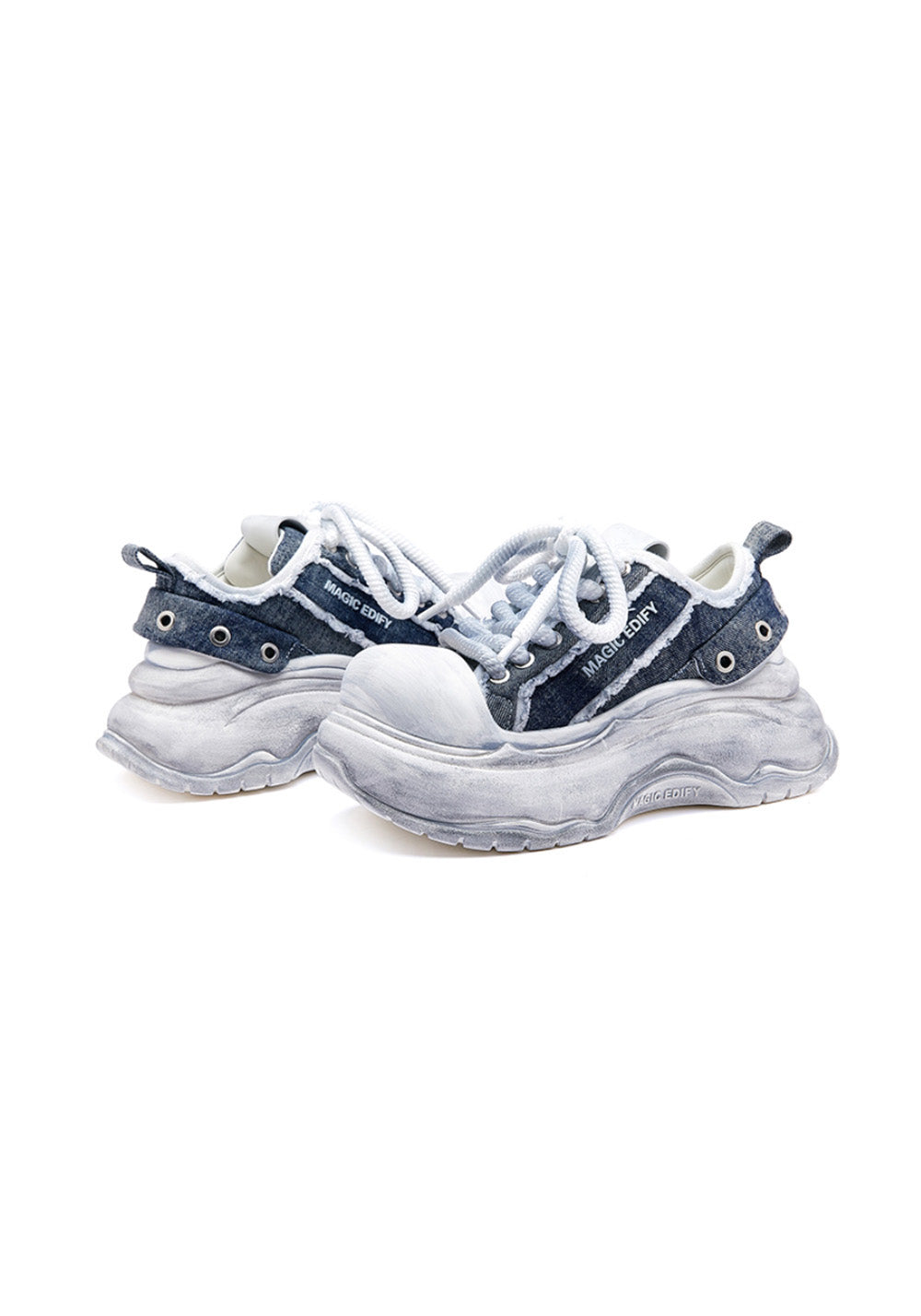 M88M丨Distressed Chunky Platform Sneakers - PSYLOS 1, M88M丨Distressed Chunky Platform Sneakers, Chunky Sneakers, M88M, PSYLOS 1